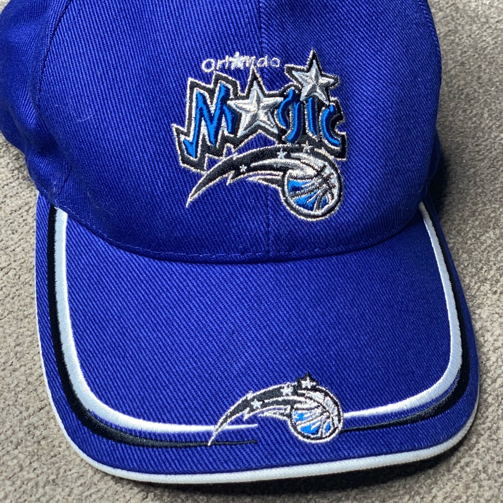 Vintage 90’s Orlando Magic NBA Velcro Dad Hat Blue